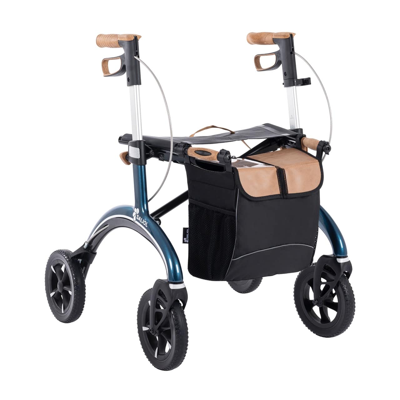 Saljol Carbon Rollator_Midnight Blue