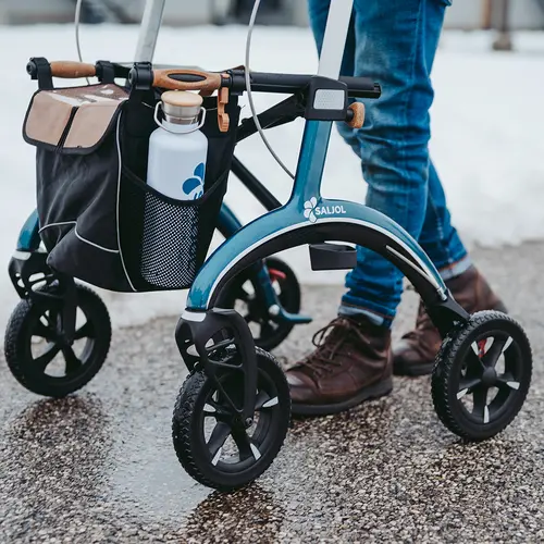 Veilig door herfst en winter met een rollator