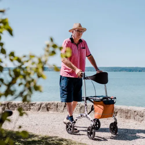 Saljol rollator gebruiker